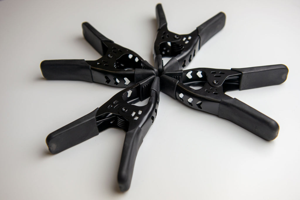 Metal Heavy Duty Spring Clamps (4 Pack)