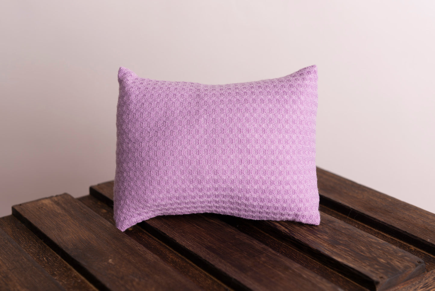 Mini Pillow with Cover - Perforated - Lilac