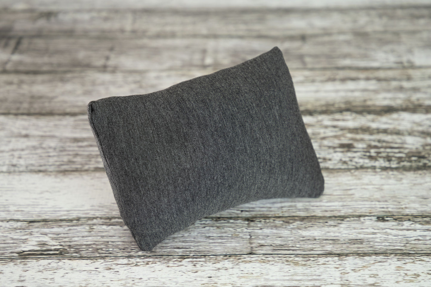 Mini Pillow with Cover - Smooth - Twotone Charcoal