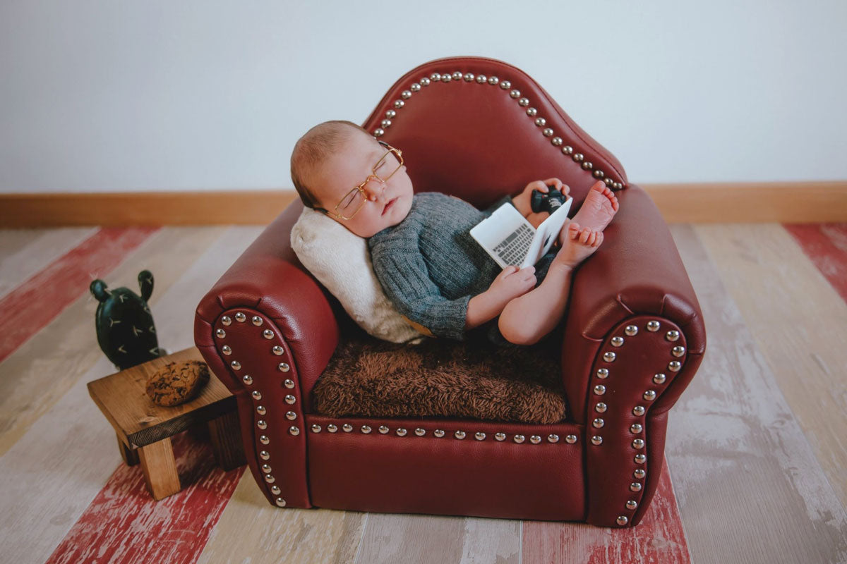 Newborn Sofa Photography Prop Mini Couch for Babies Newborn Studio