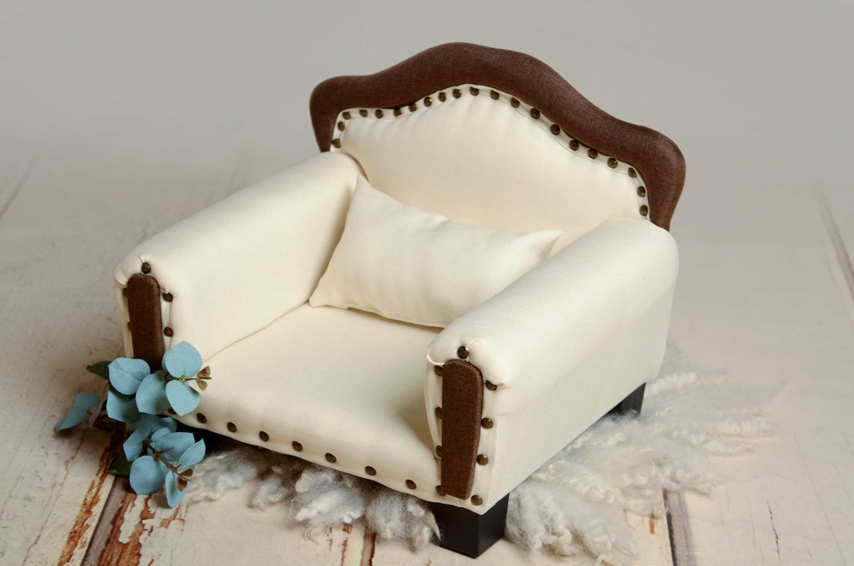 Newborn Sofa Photography Prop Mini Couch for Babies Newborn Studio