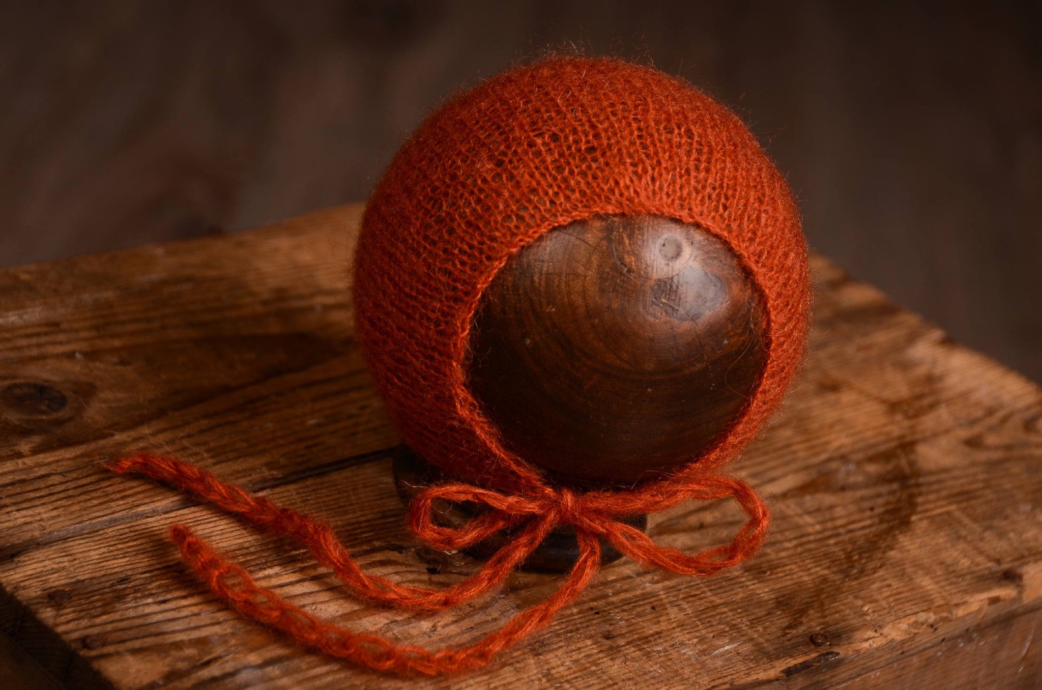 Mohair Bonnet - Vermeil-Newborn Photography Props