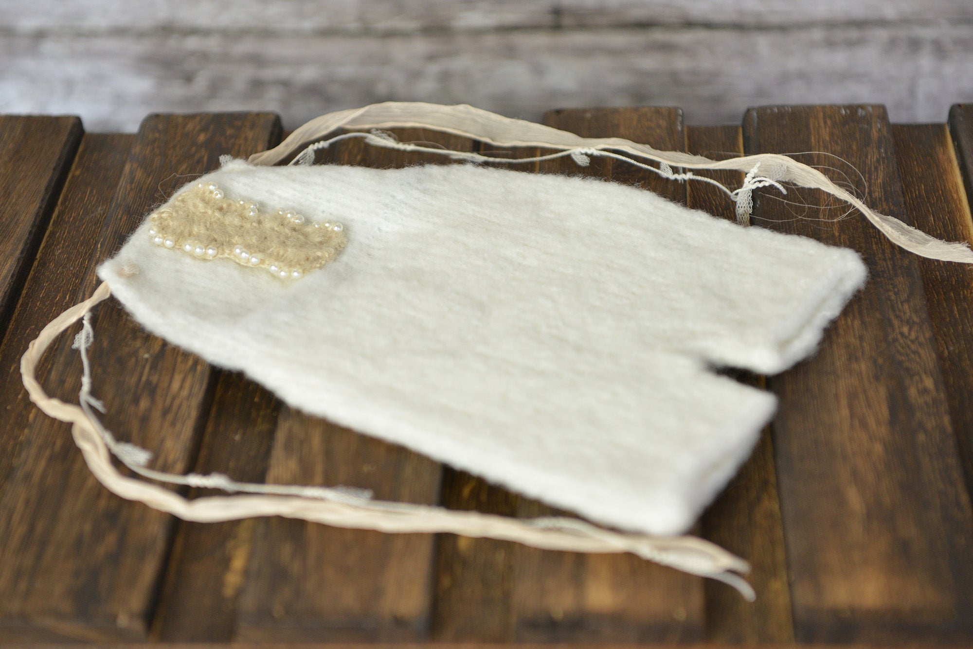 Mohair Romper for baby photography