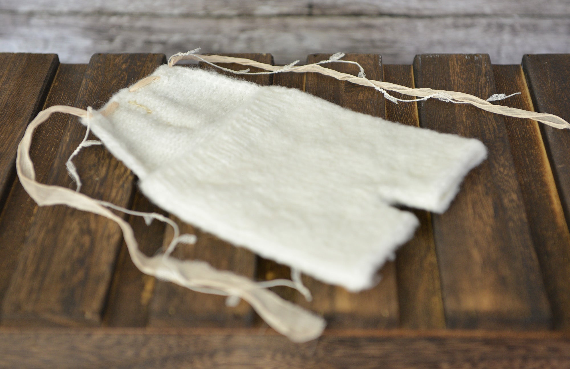 Mohair Romper for newborn girl