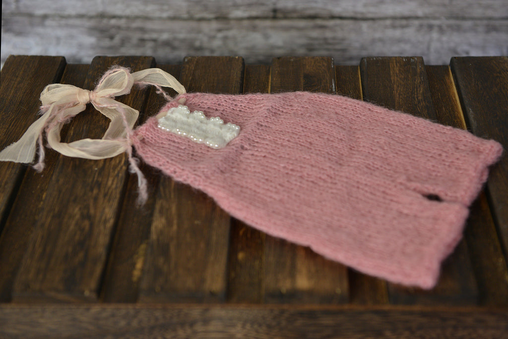 Mohair Romper for newborn photography