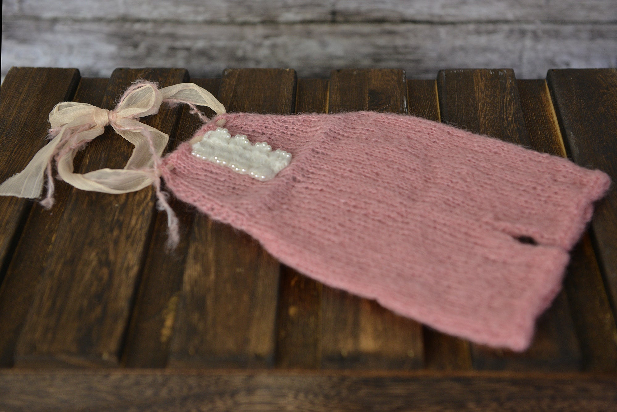 Mohair Romper for newborn photography