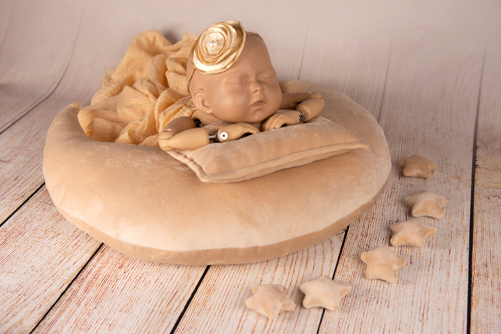 Moon Pillow Set - Peach