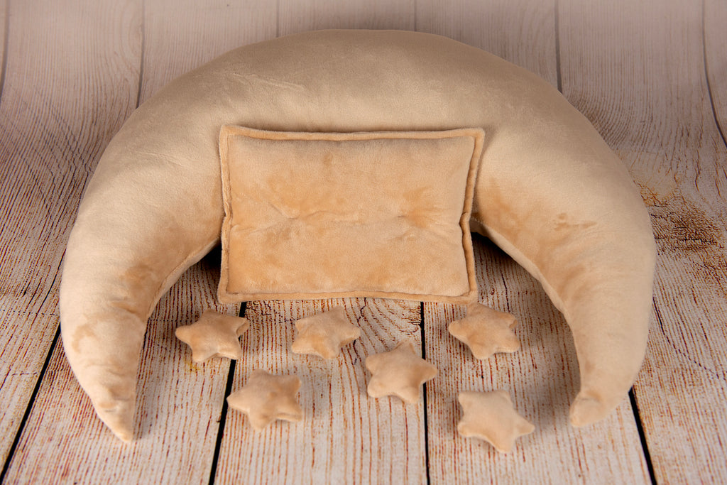 Moon Pillow Set - Peach