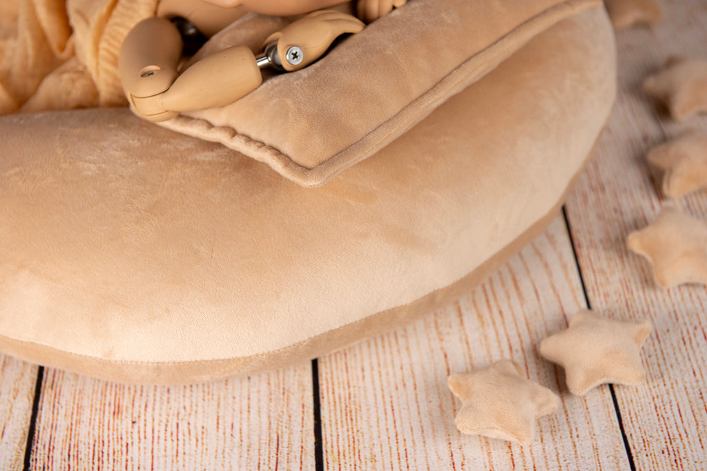 Moon Pillow Set - Peach