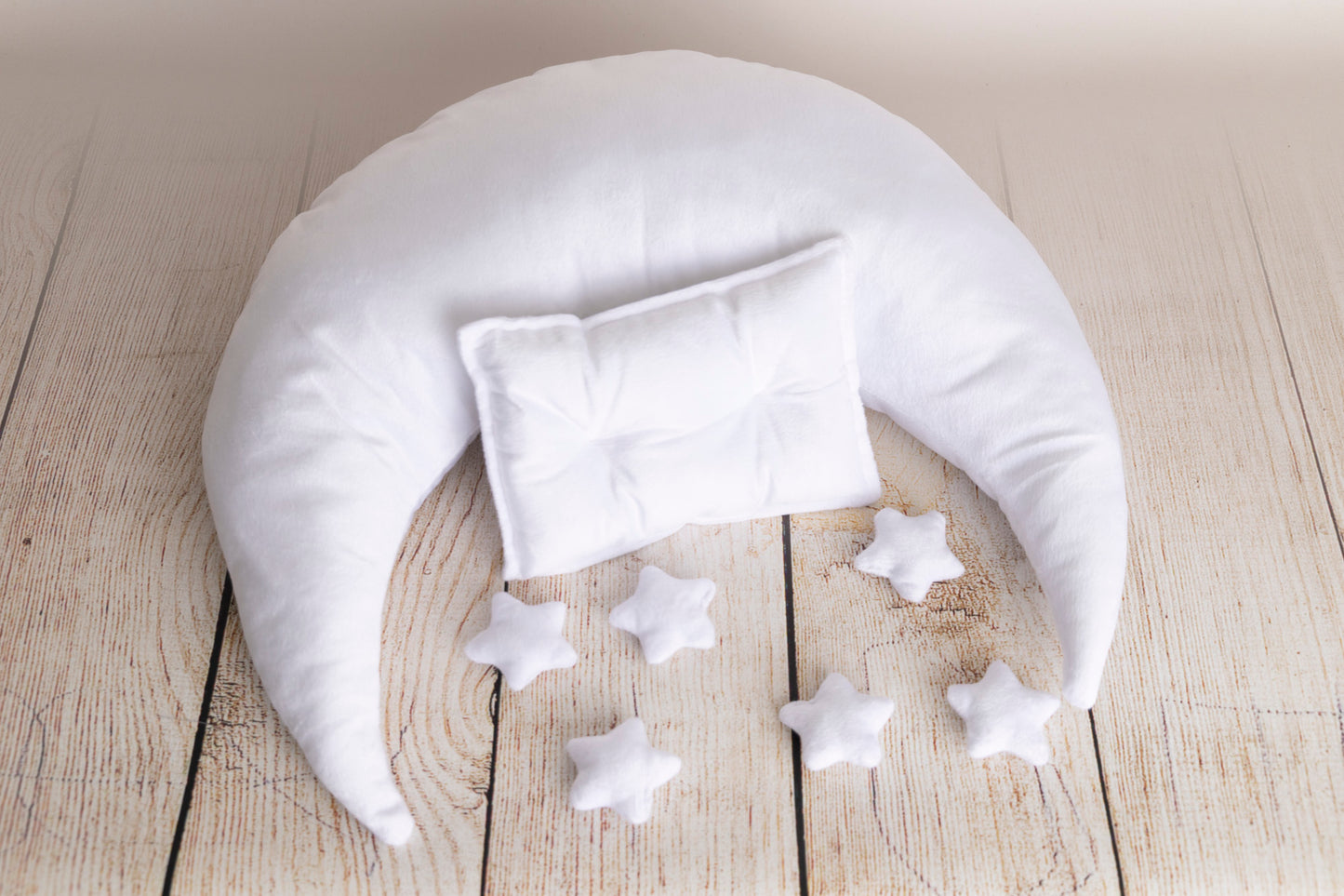 Moon Pillow Set - White