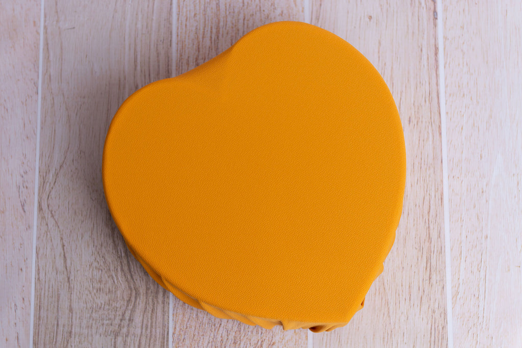 Toggle Tie Cover for Vintage Heart Bowl - Textured - Mustard