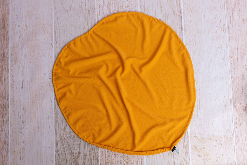 Toggle Tie Cover for Vintage Heart Bowl - Textured - Mustard