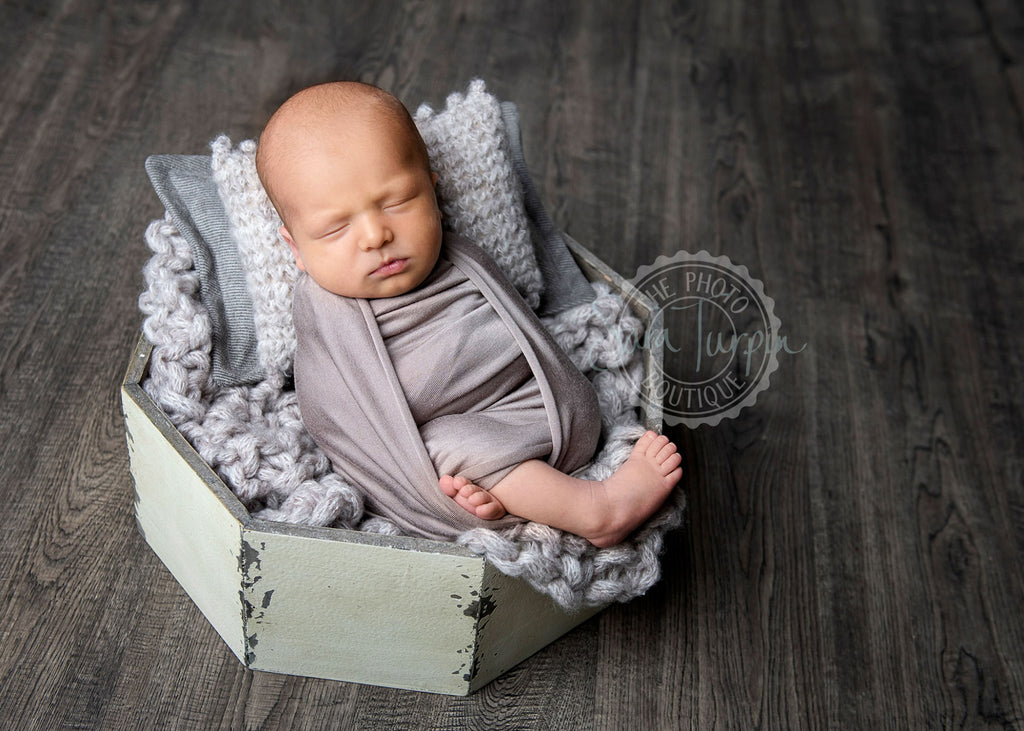 Rustic Bucket - Octogonal - Cream