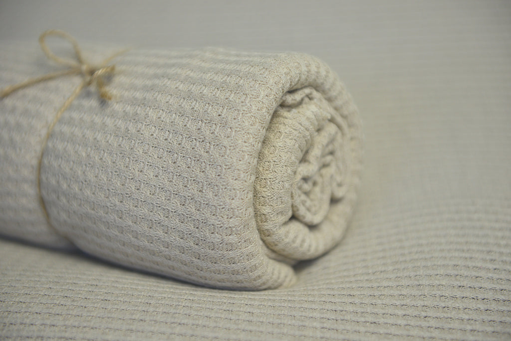 Bean Bag Fabric - Perforated - Apple Cinnamon Oatmeal