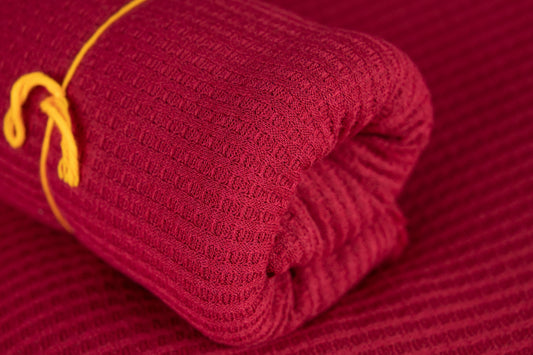 Baby Wrap - Perforated - Cranberry