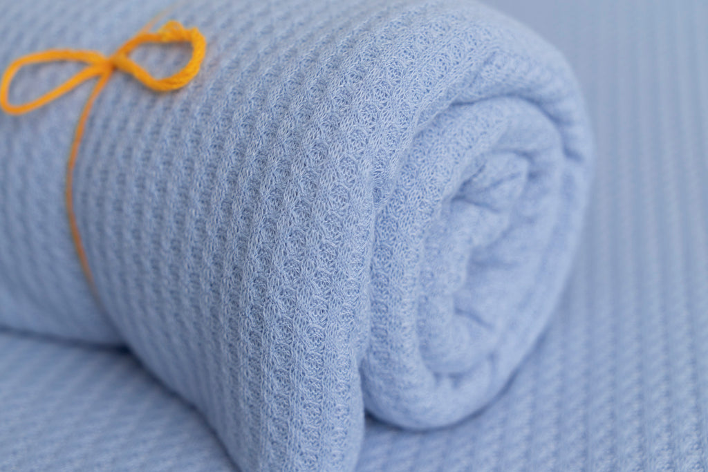 Bean Bag Fabric - Perforated - Cloud