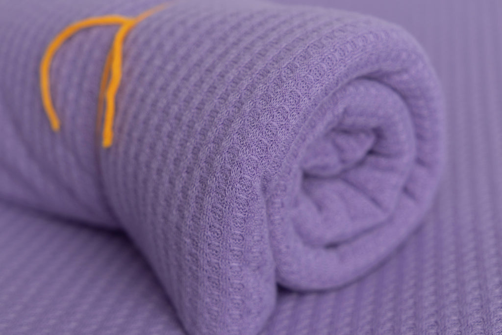 Bean Bag Fabric - Perforated - Dusty Lavender