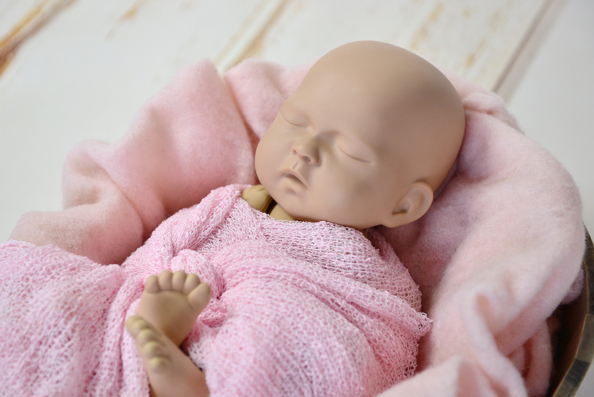Wool Wrap - Light Pink-Newborn Photography Props