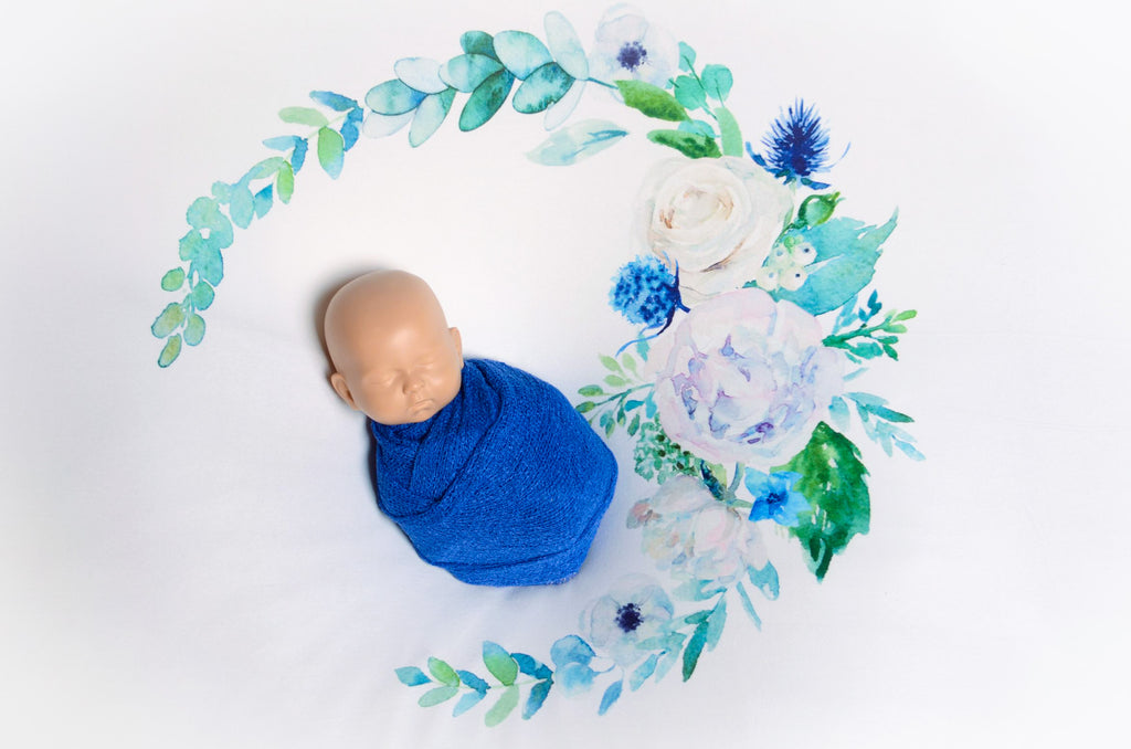 Printed Fabric - Winter Wildflowers