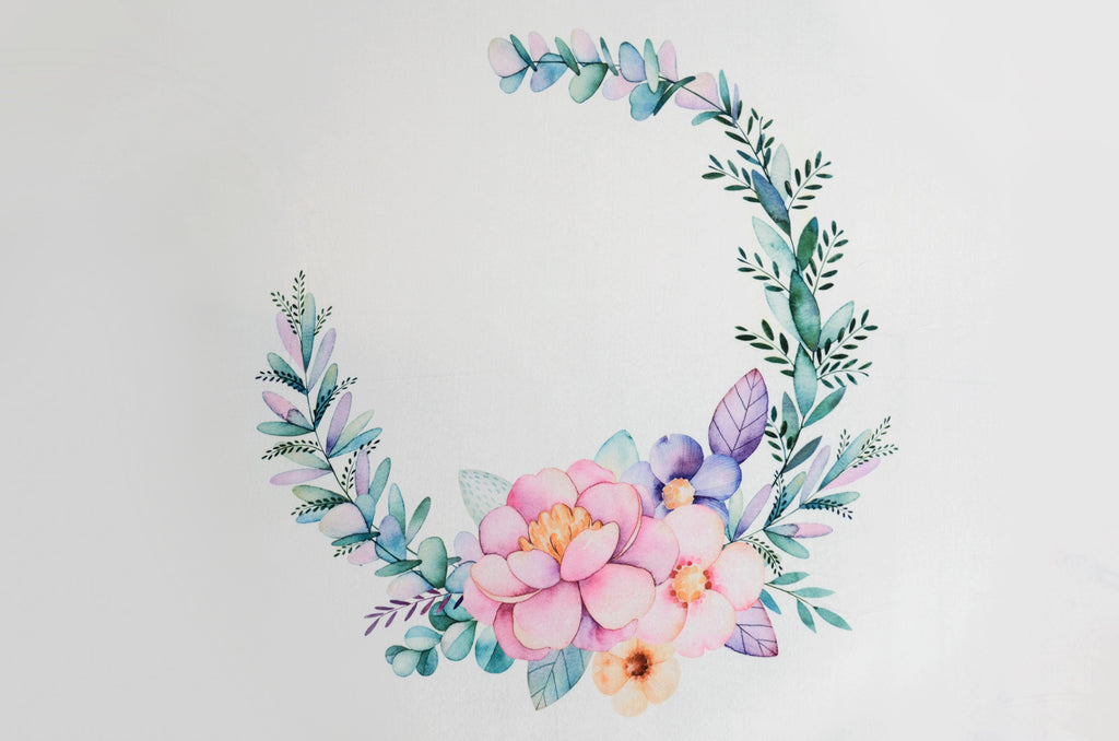 Printed Fabric - Water Lilies