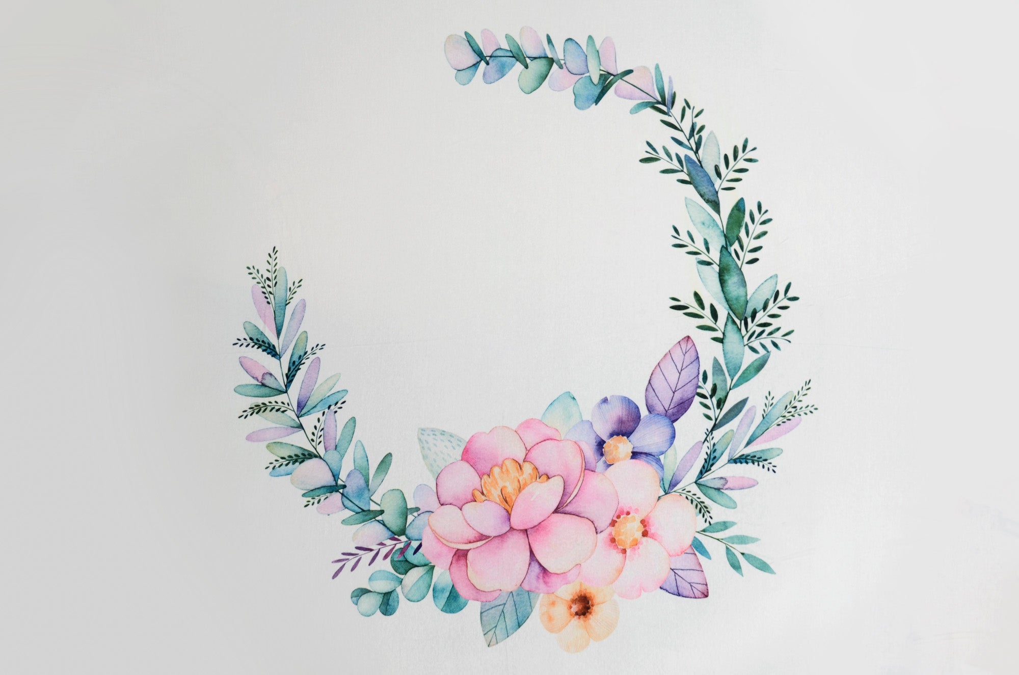 Printed Fabric - Water Lilies