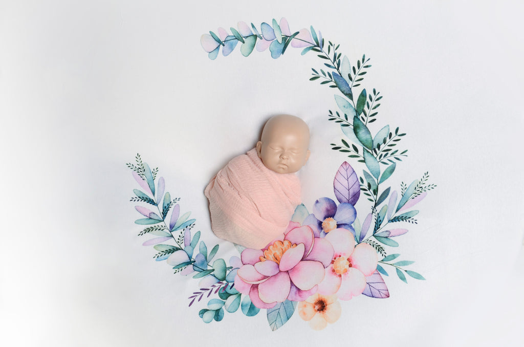 Printed Fabric - Water Lilies