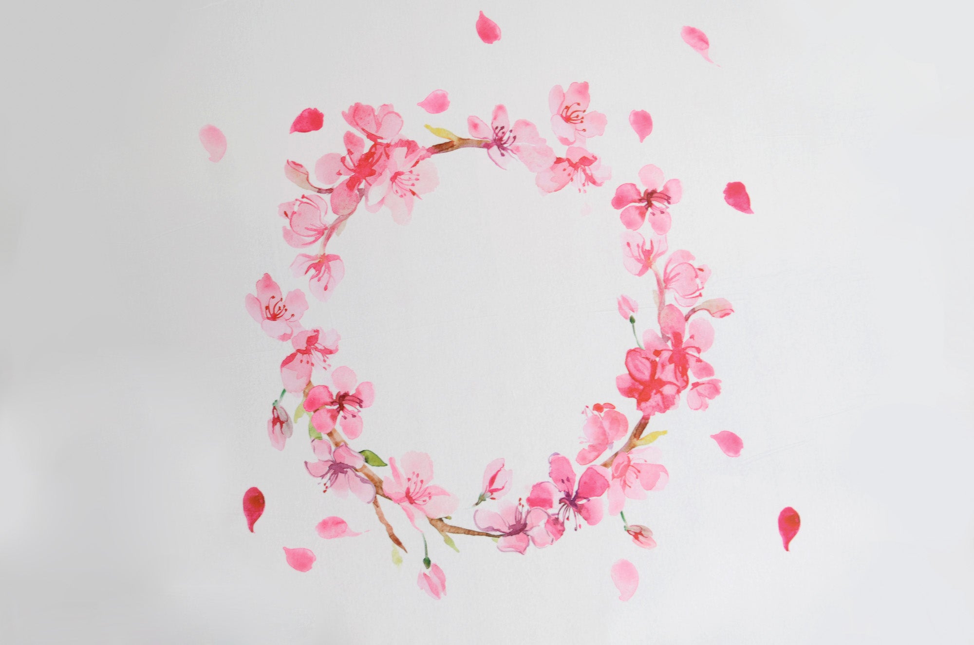 Printed Fabric - Cherry Blossoms