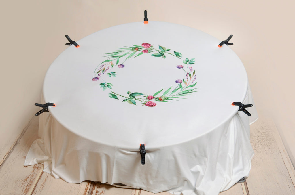 Printed Fabric - Raspberries