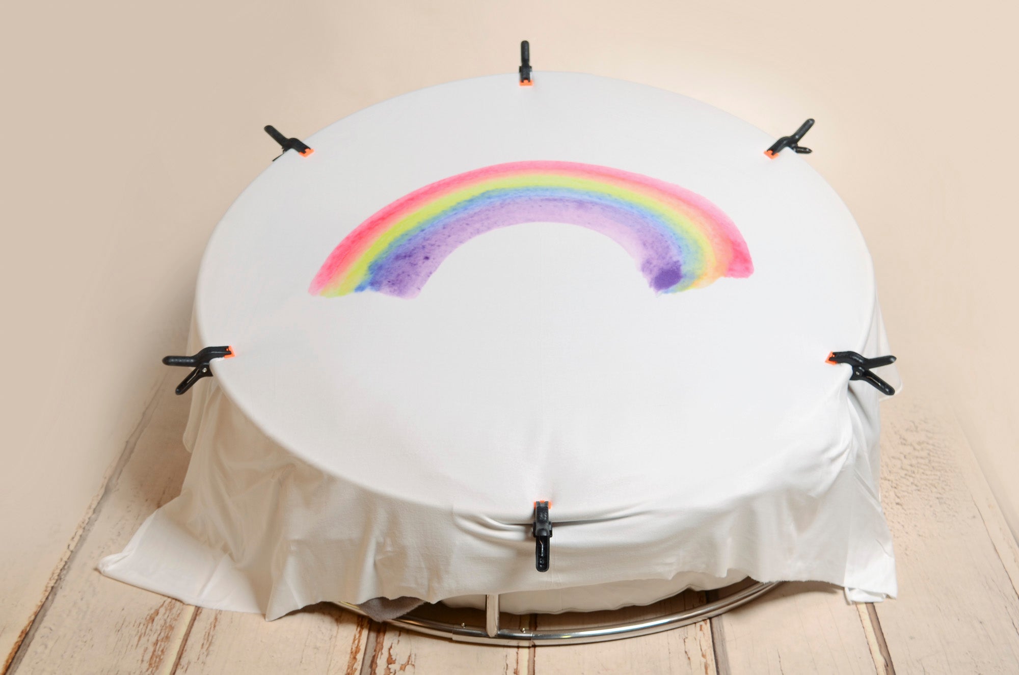 Printed Fabric - Rainbow