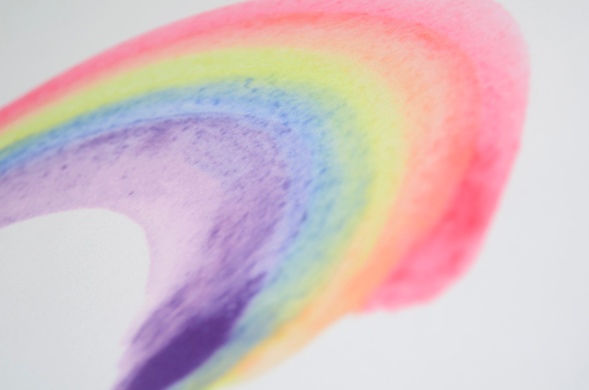 Printed Fabric - Rainbow