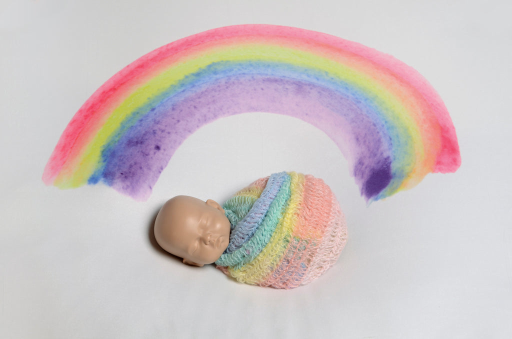 Printed Fabric - Rainbow