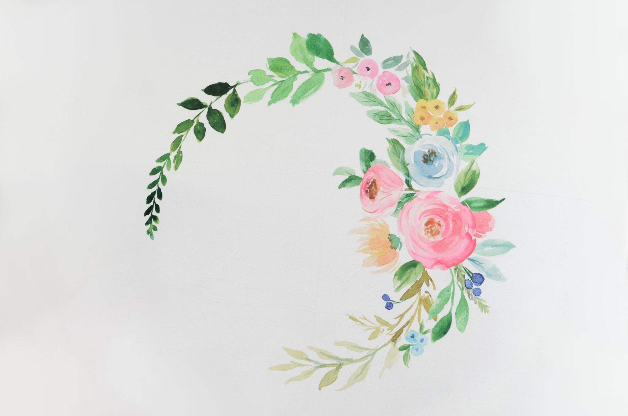 Printed Fabric - Spring Wildflowers