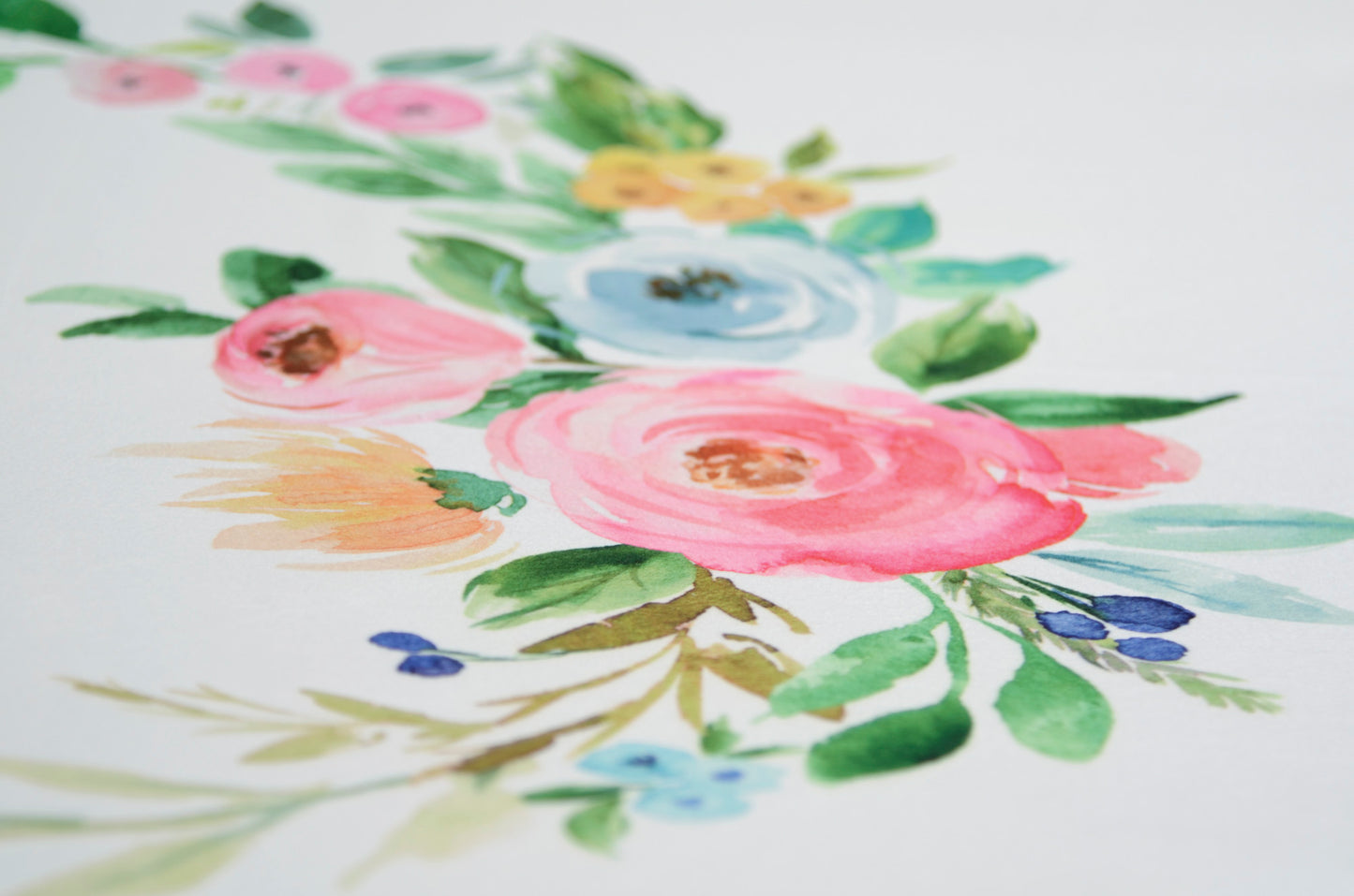 Printed Fabric - Spring Wildflowers