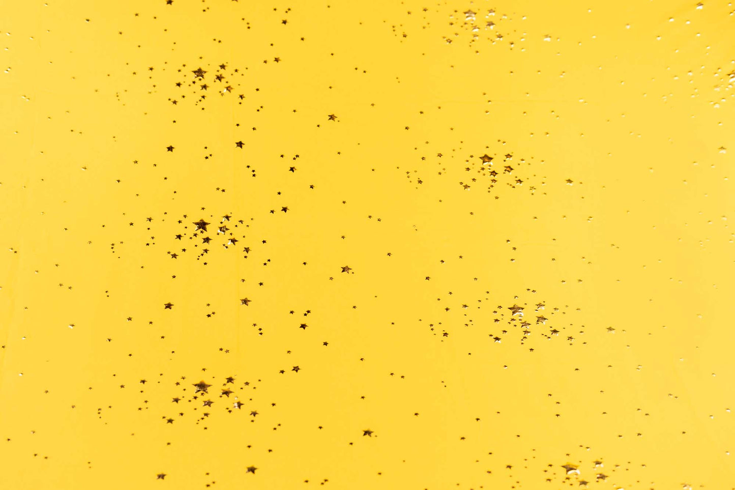 Printed Fabric - Starry Mustard