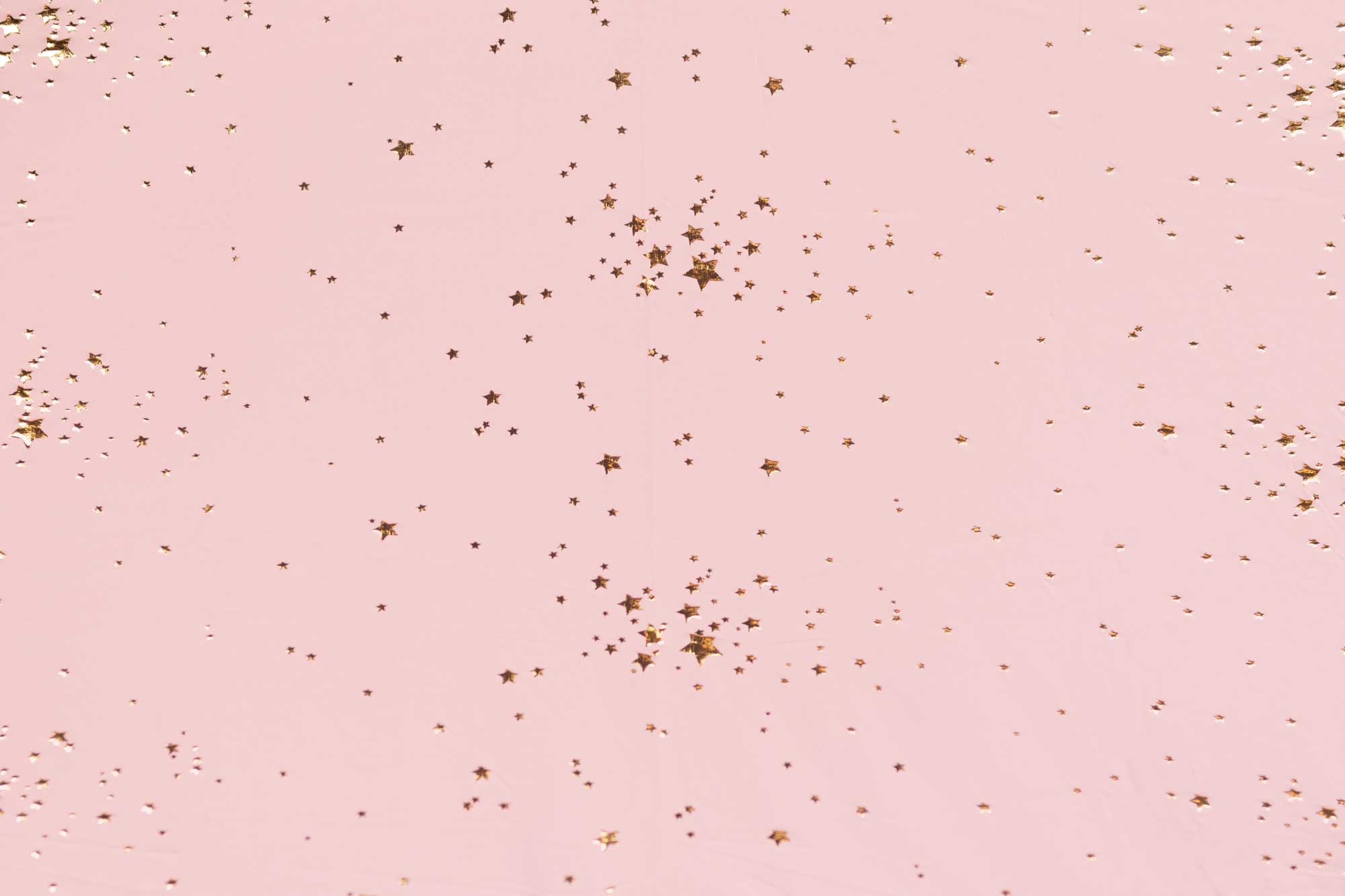 Printed Fabric - Starry Pink