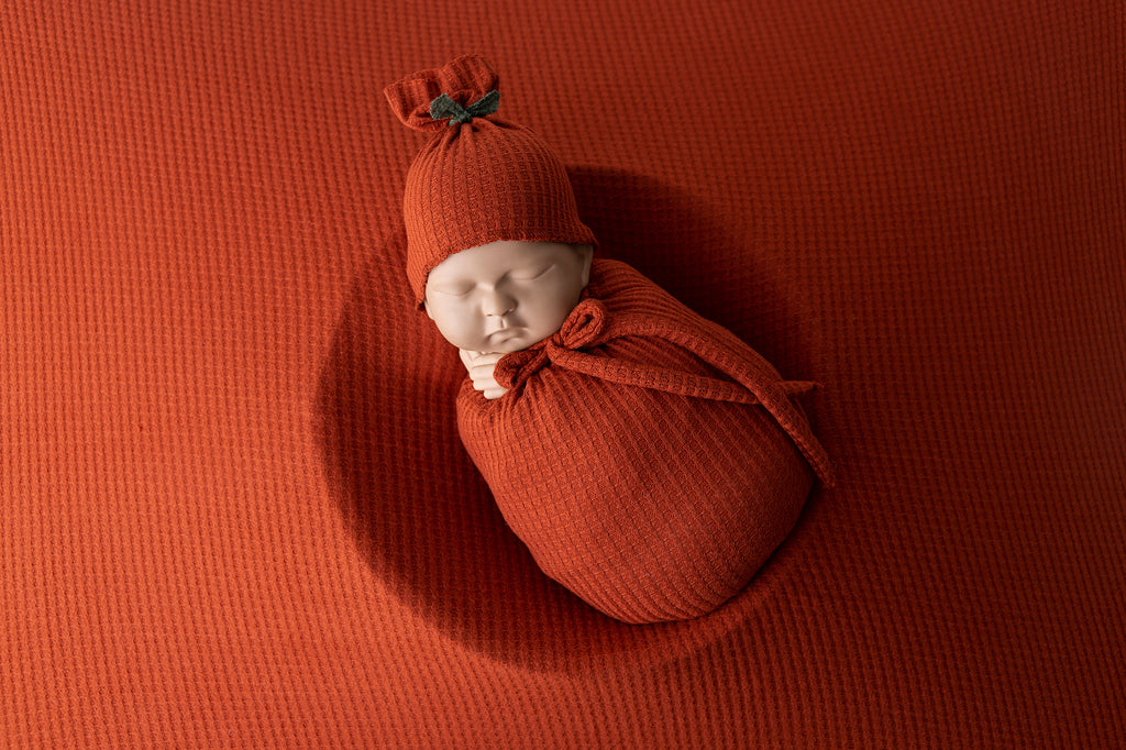 SET Fall Pumpkin - Perforated - Rust