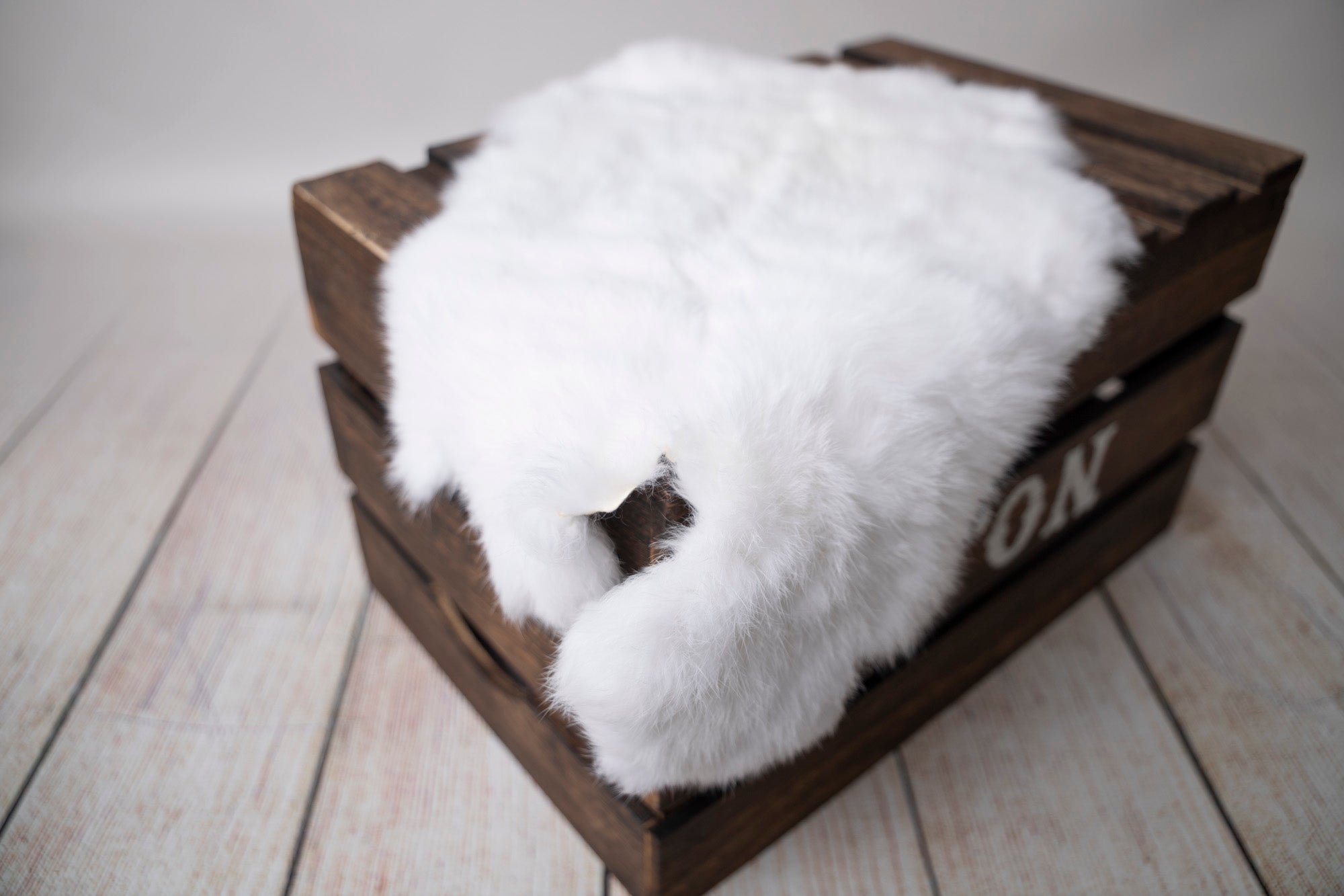 Rabbit Faux Fur Newborn Photography Prop – Newborn Studio Props