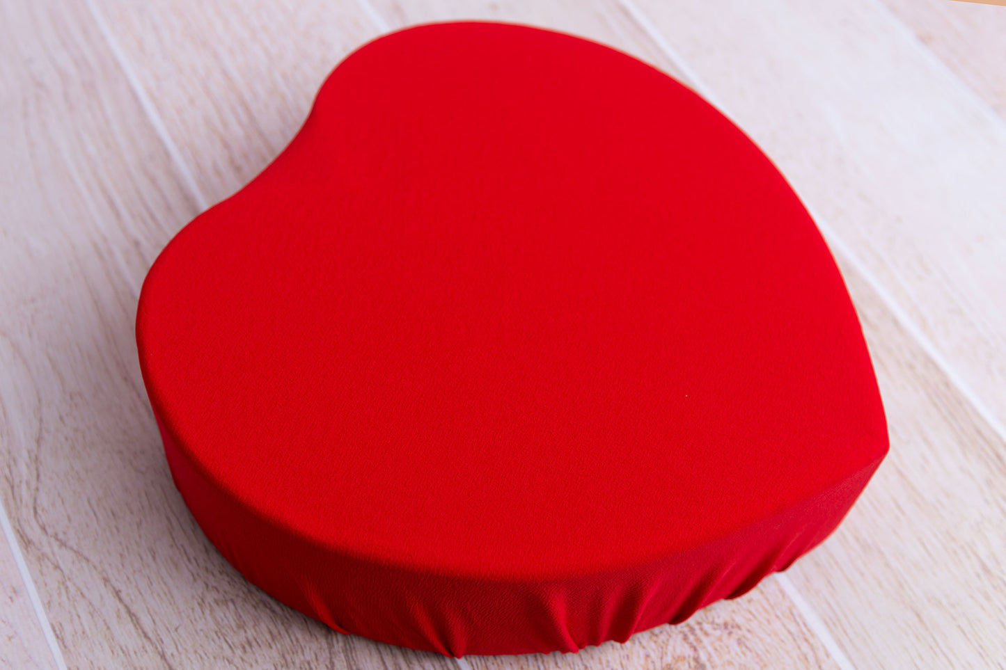 Toggle Tie Cover for Vintage Heart Bowl - Textured - Red