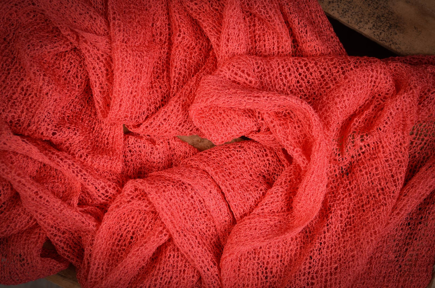 Stretch Knit Baby Wrap - Watermelon-Newborn Photography Props