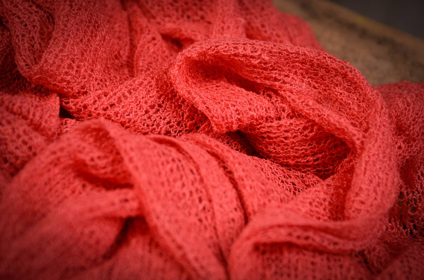 Stretch Knit Baby Wrap - Watermelon-Newborn Photography Props