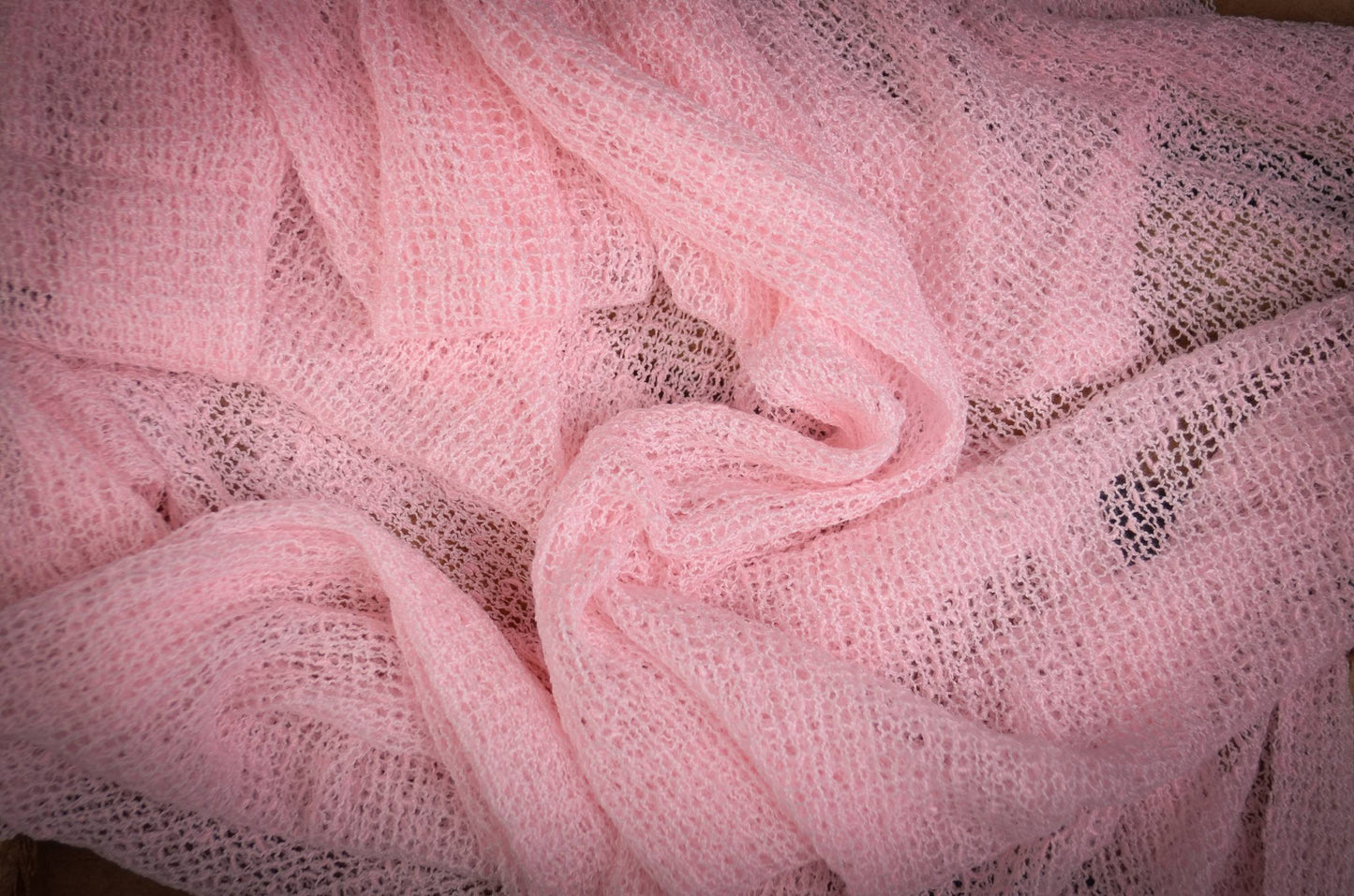Stretch Knit Baby Wrap - Quartz Pink-Newborn Photography Props