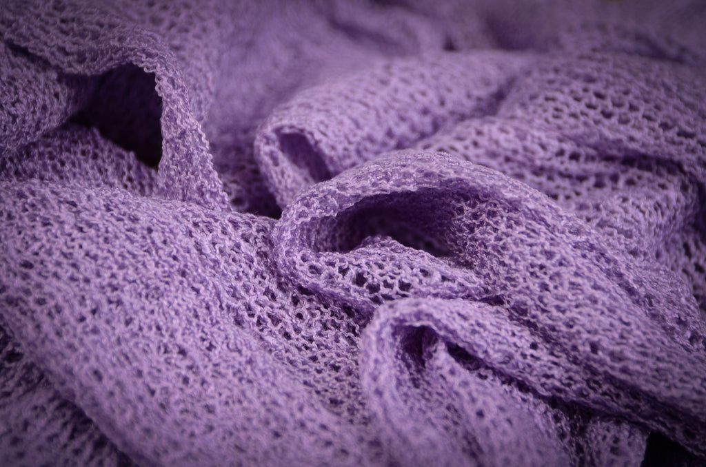 Stretch Knit Baby Wrap - Lilac-Newborn Photography Props