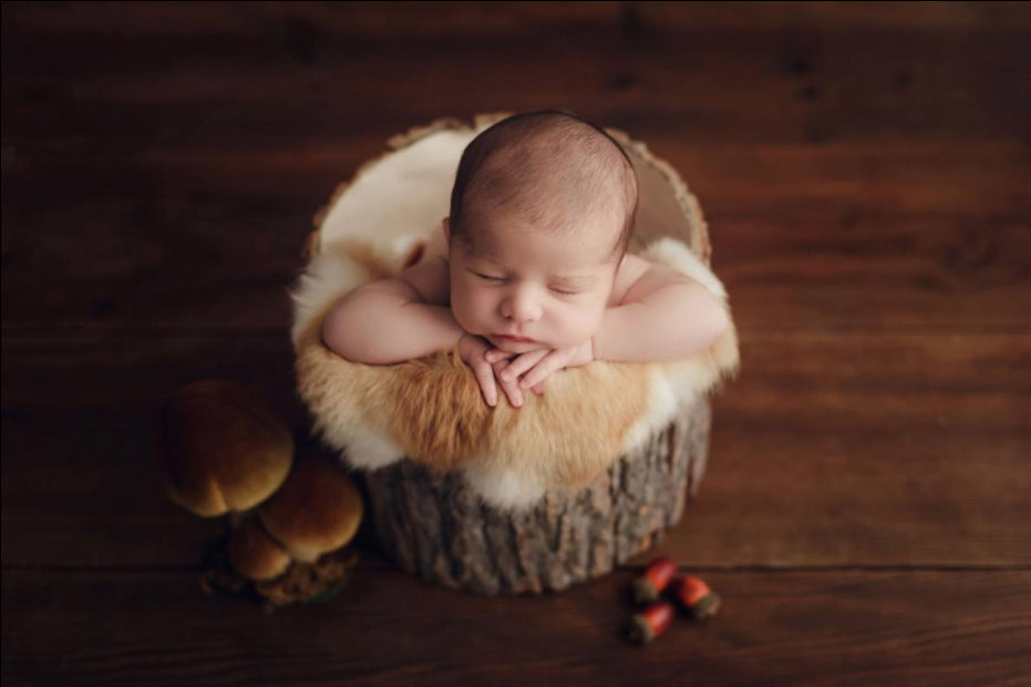 Rabbit Faux Fur - Brown