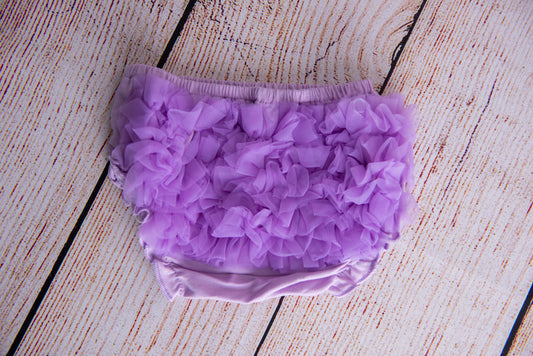 Ruffled Pants - Lilac