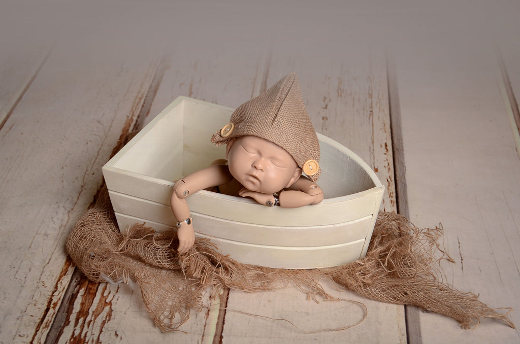 Rustic Boat - Off White