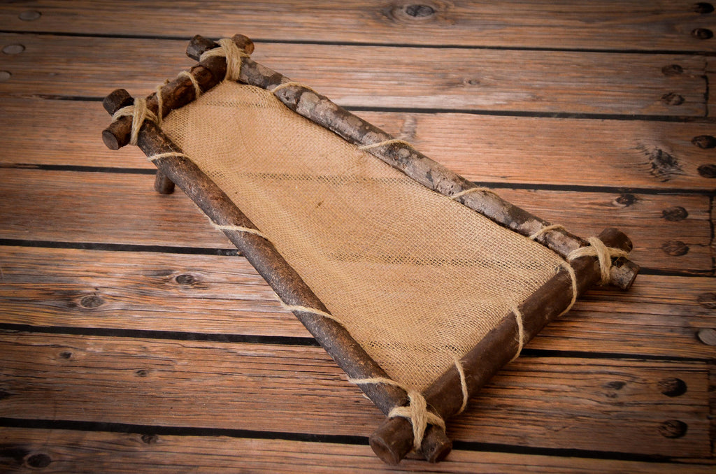 Rustic Floor Hammock-Newborn Photography Props