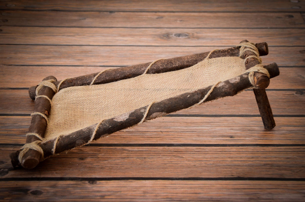 Rustic Floor Hammock-Newborn Photography Props