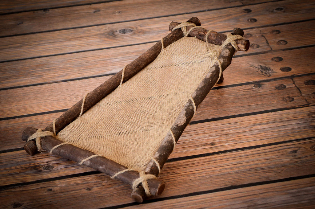 Rustic Floor Hammock-Newborn Photography Props
