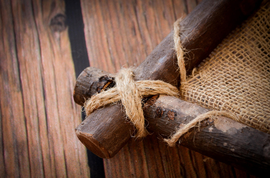 Rustic Floor Hammock-Newborn Photography Props
