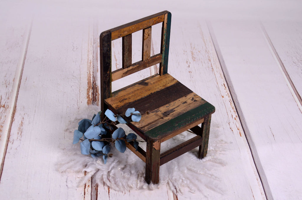 Small Reclaimed Wood Chair